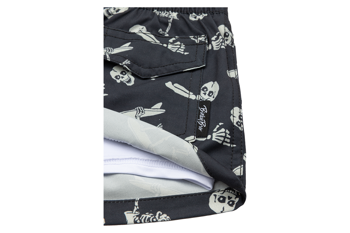 Kids Swimsuit Crossbones