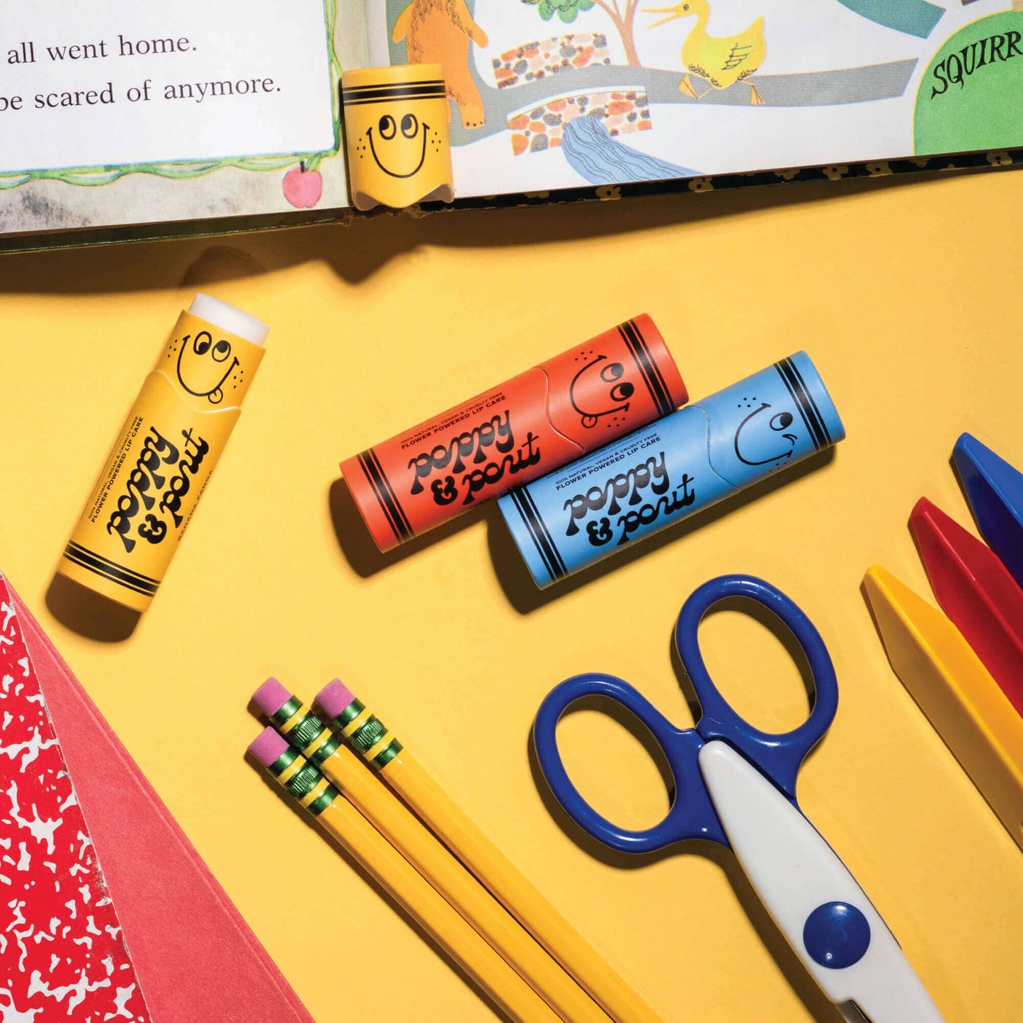 Lip Balm, Lil Poppies, Bloo Razzeloo
