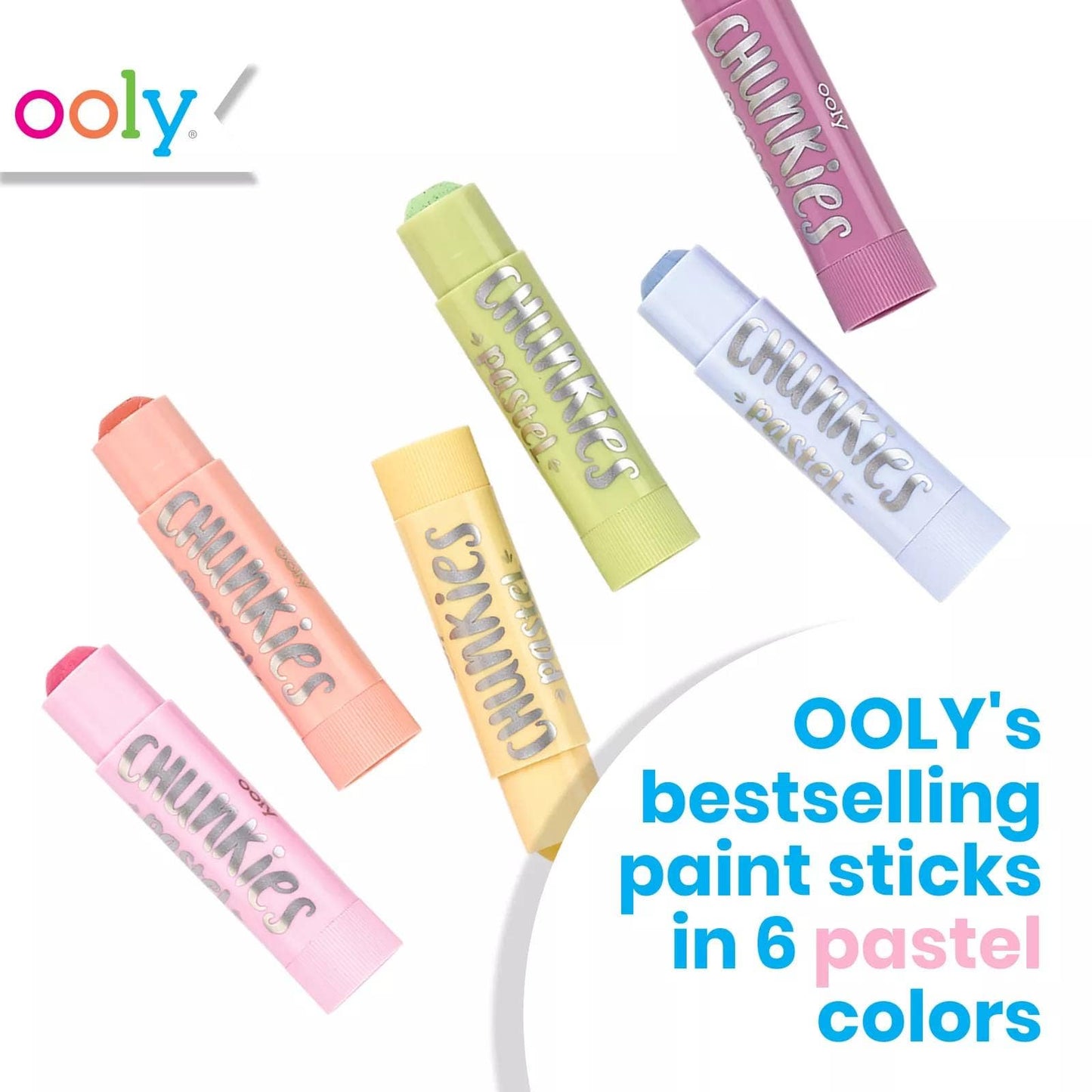 Chunkies: Paint Sticks Pastel Pack (Set of 6)