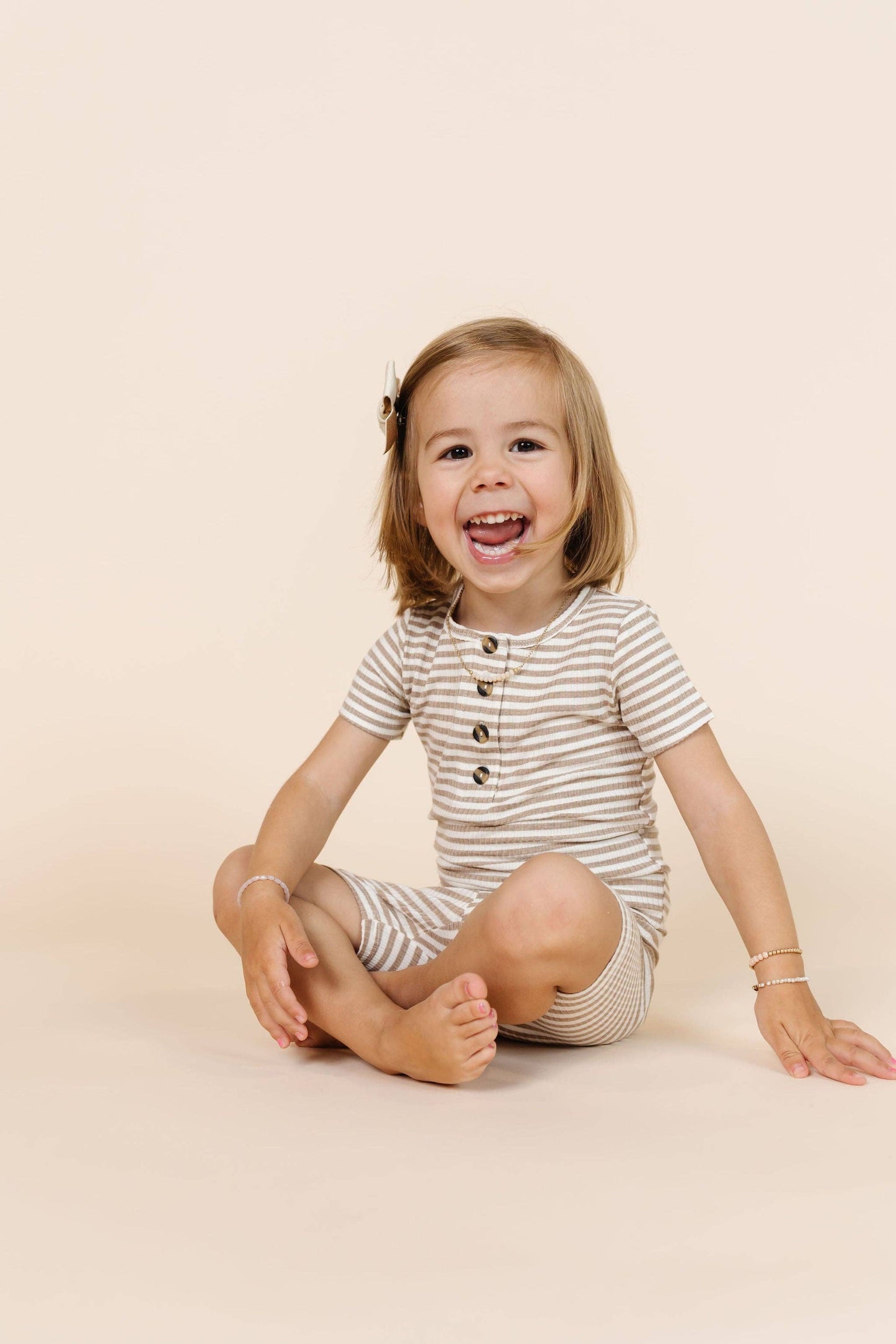 Lou Lou Indy Ribbed Shortie Set