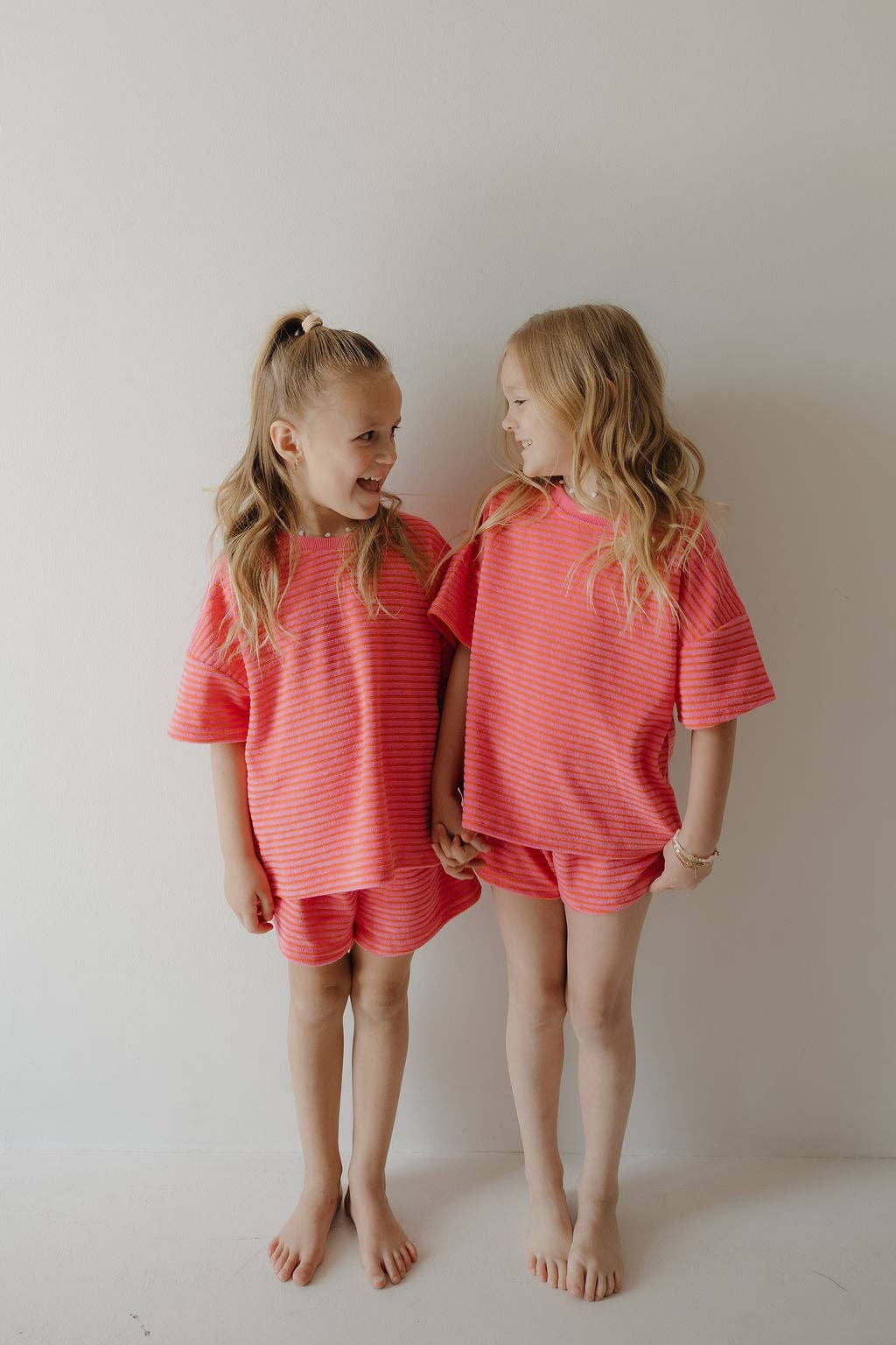 Child Terry Short Set | Strawberry