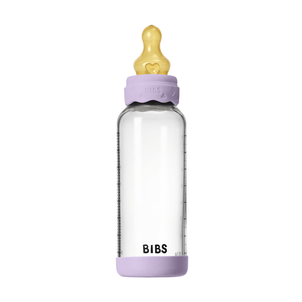 Baby Glass Bottle Set 8oz Latex