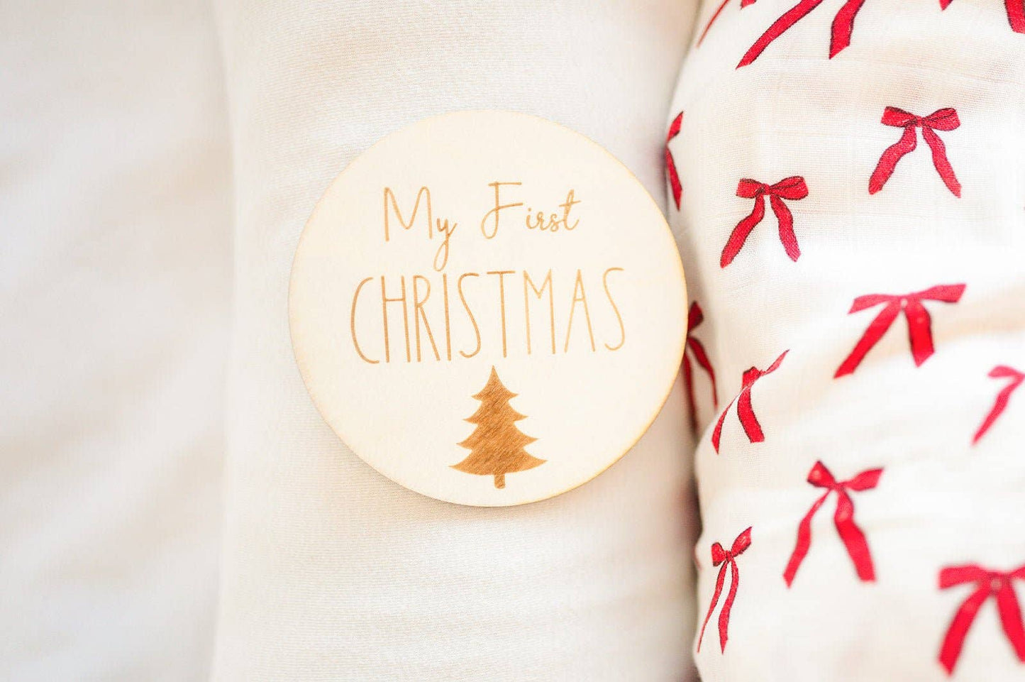 My First Christmas Milestone Disc