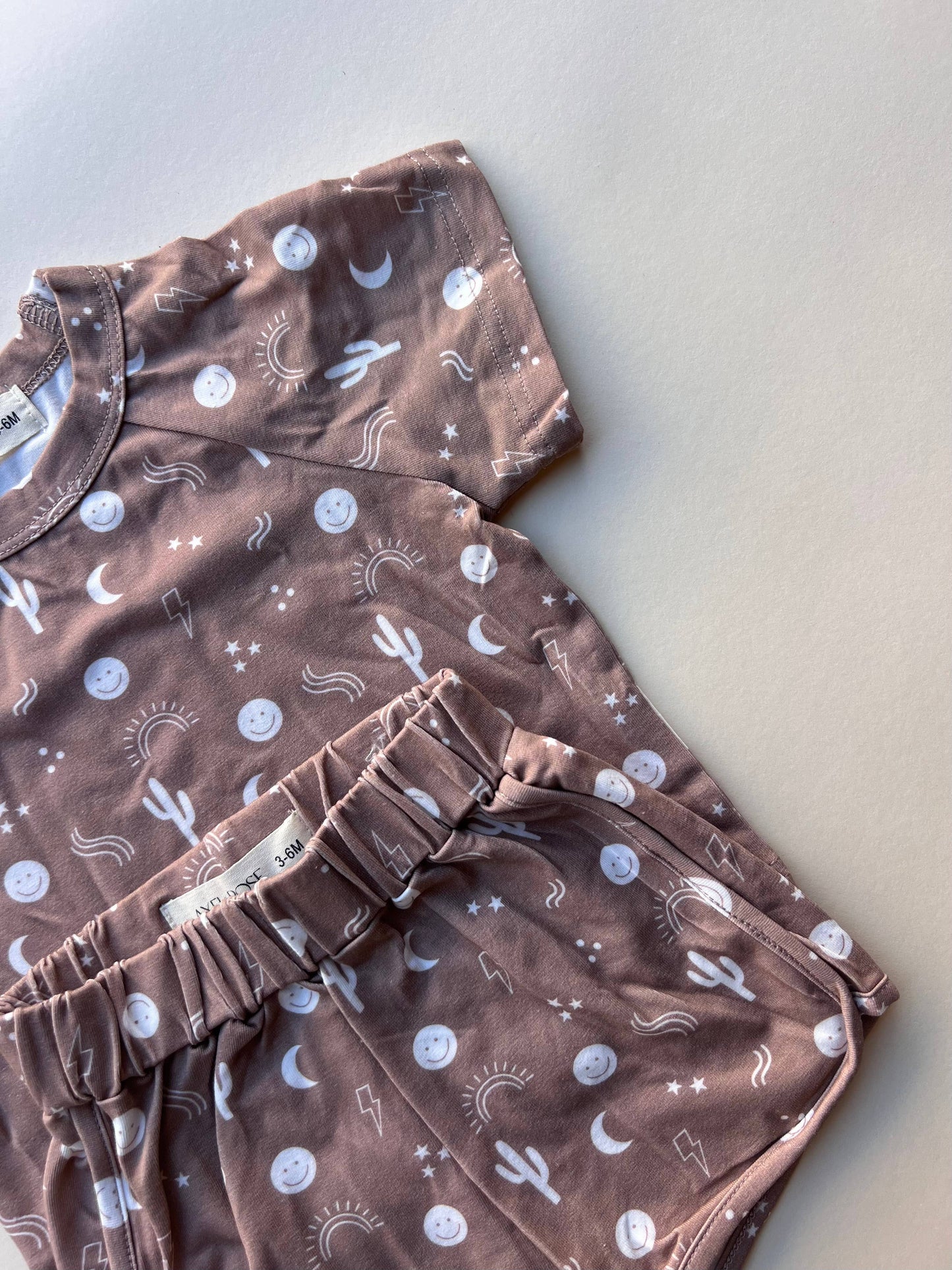 Boho Cactus Short Set