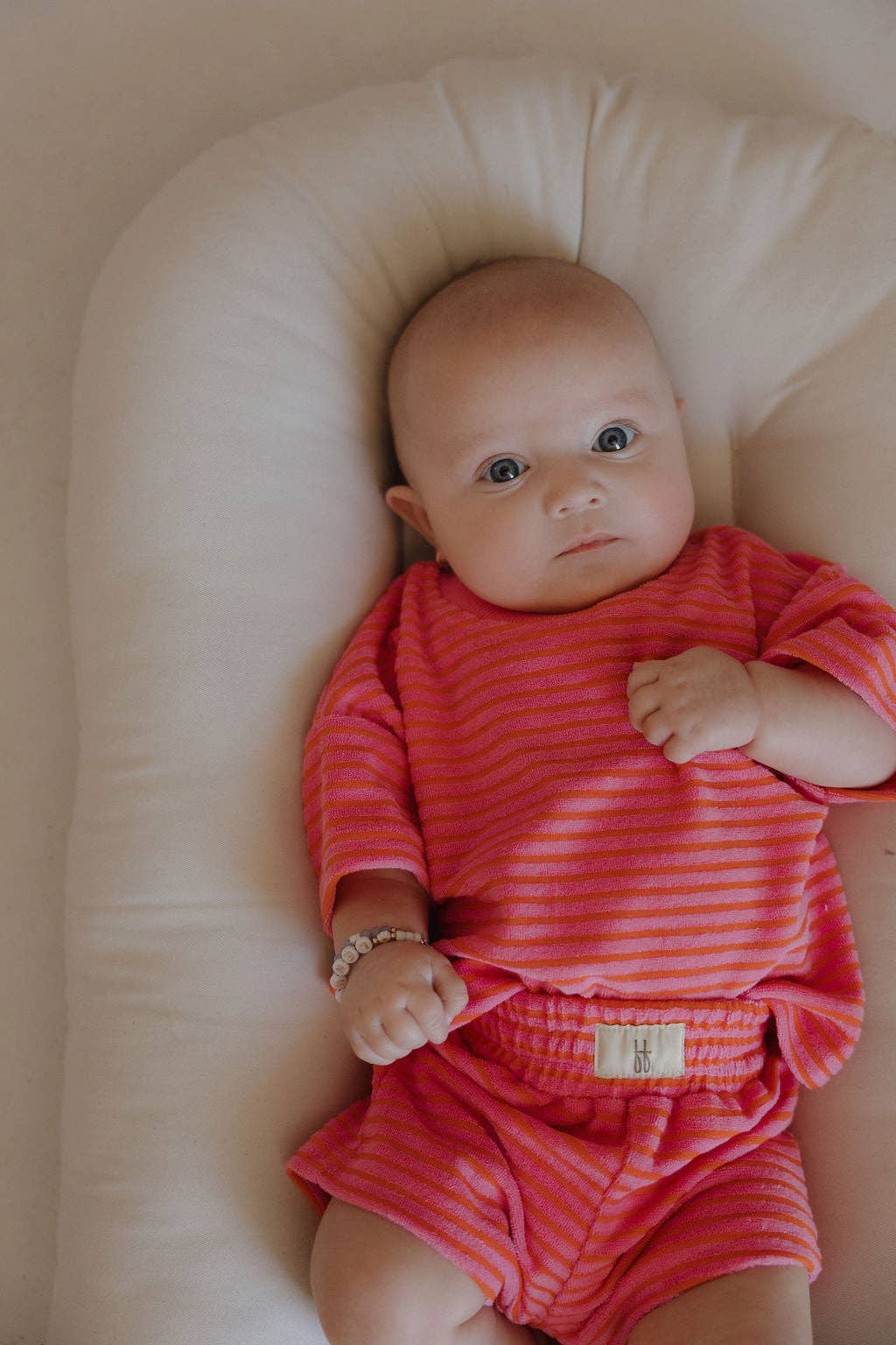 Child Terry Short Set | Strawberry