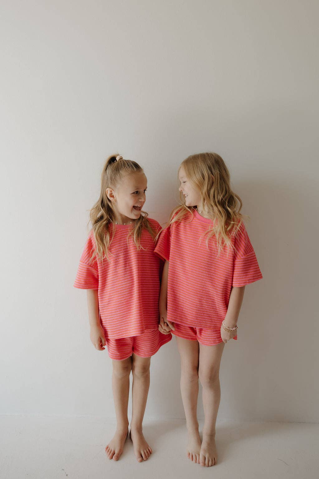 Child Terry Short Set | Strawberry