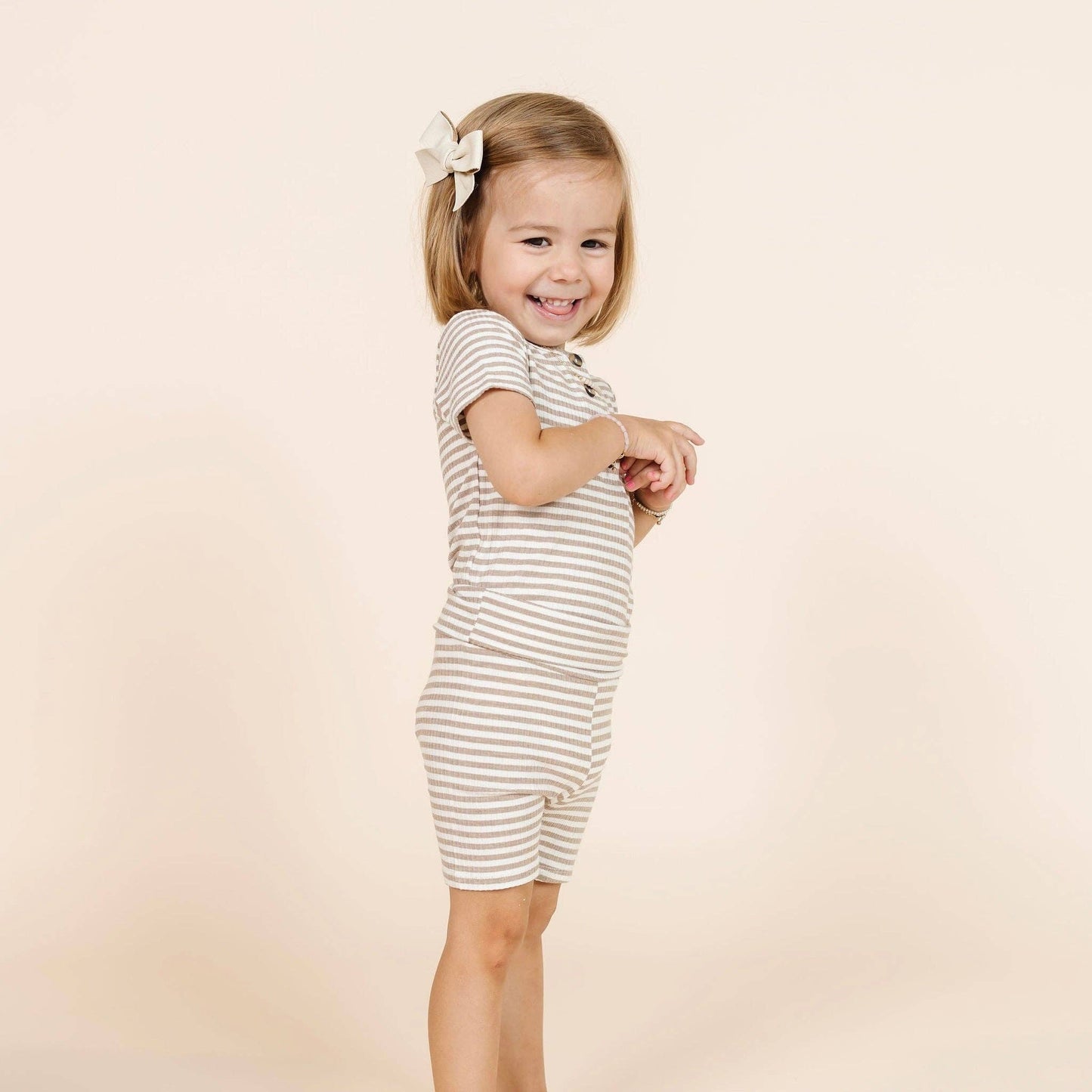 Lou Lou Indy Ribbed Shortie Set