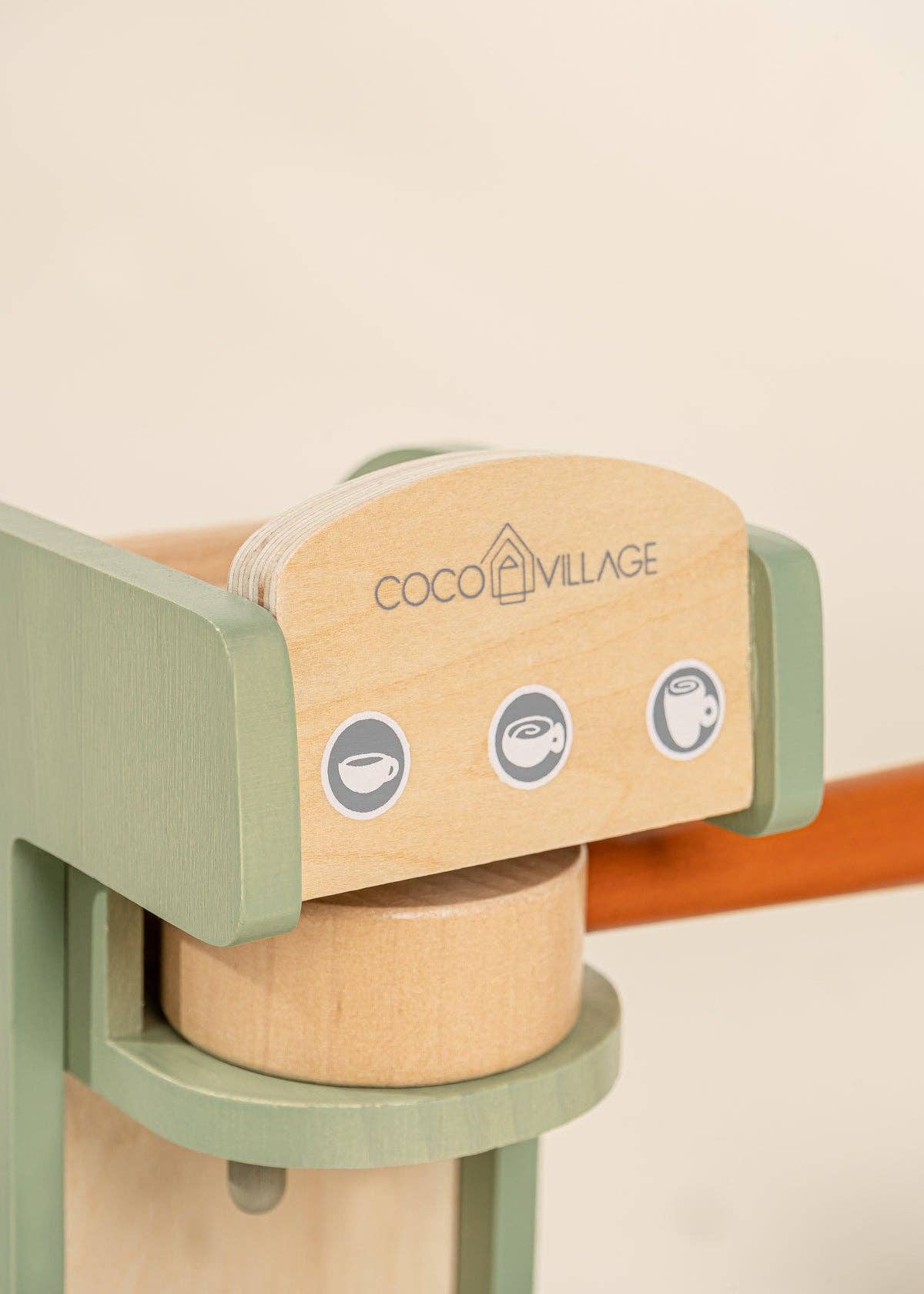 Wooden Coffee Maker Set