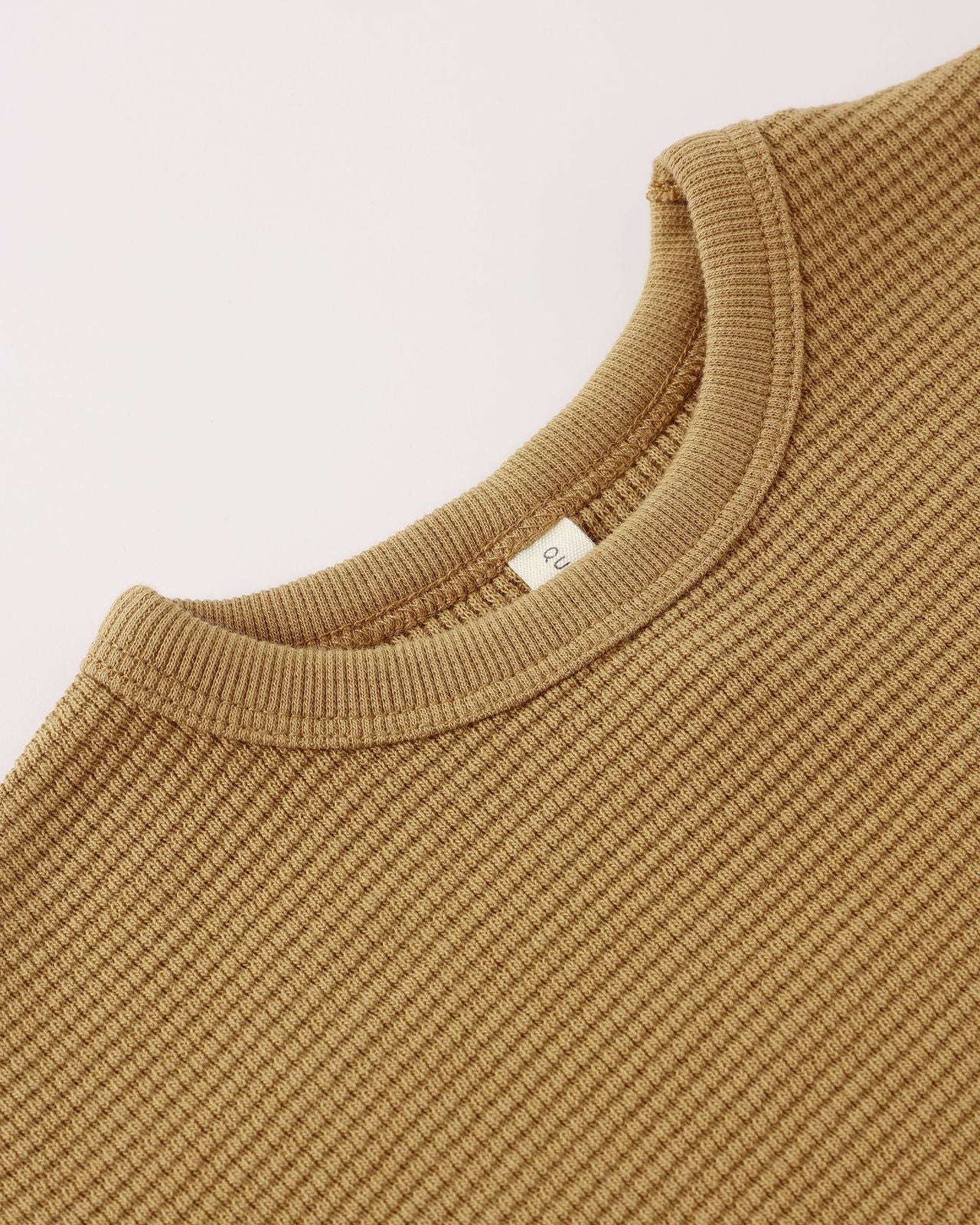 Waffle Tee + Short Set | Honey