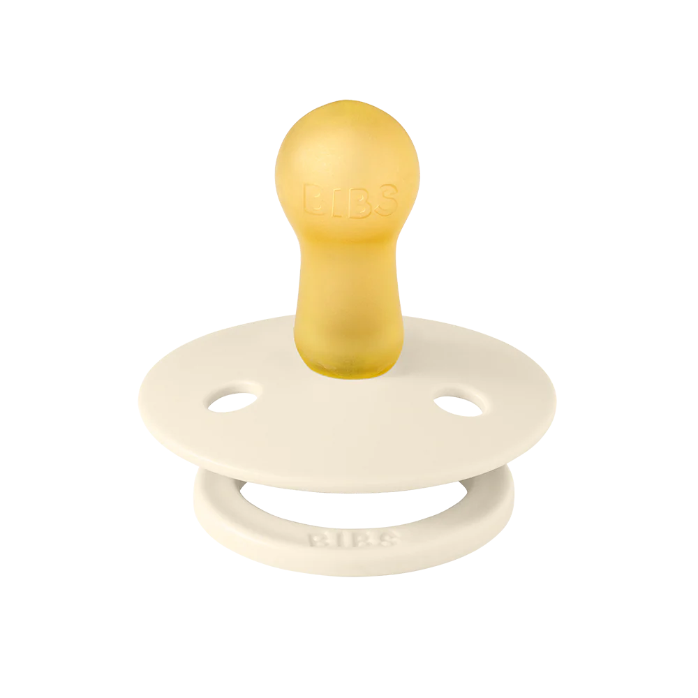 BIBS Studio Colour 2 Pack Pin - Ivory Vanilla