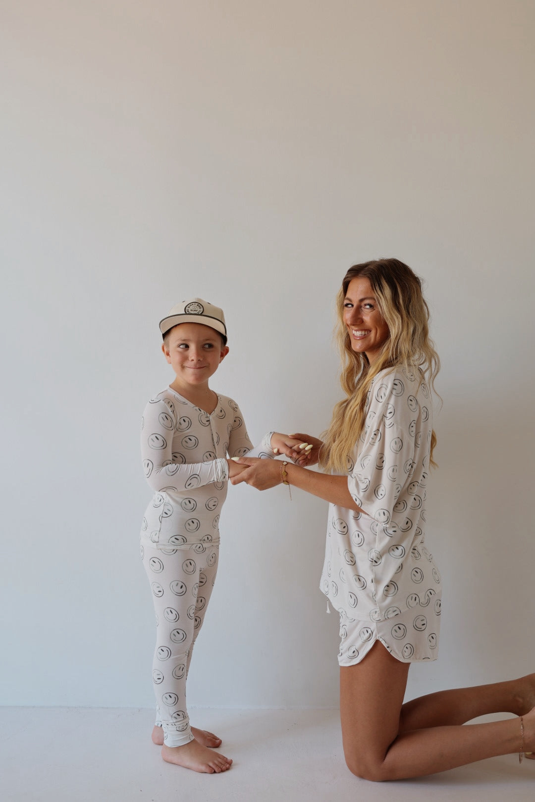 Women's Bamboo Short Set | Green Smiles