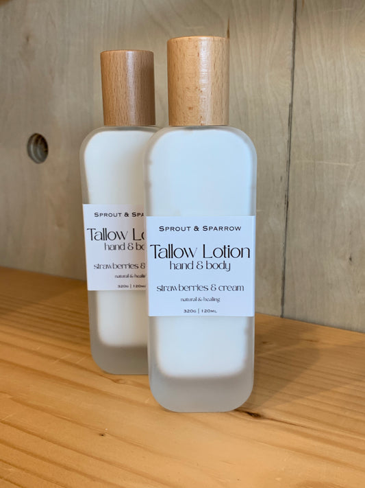 Tallow Lotion