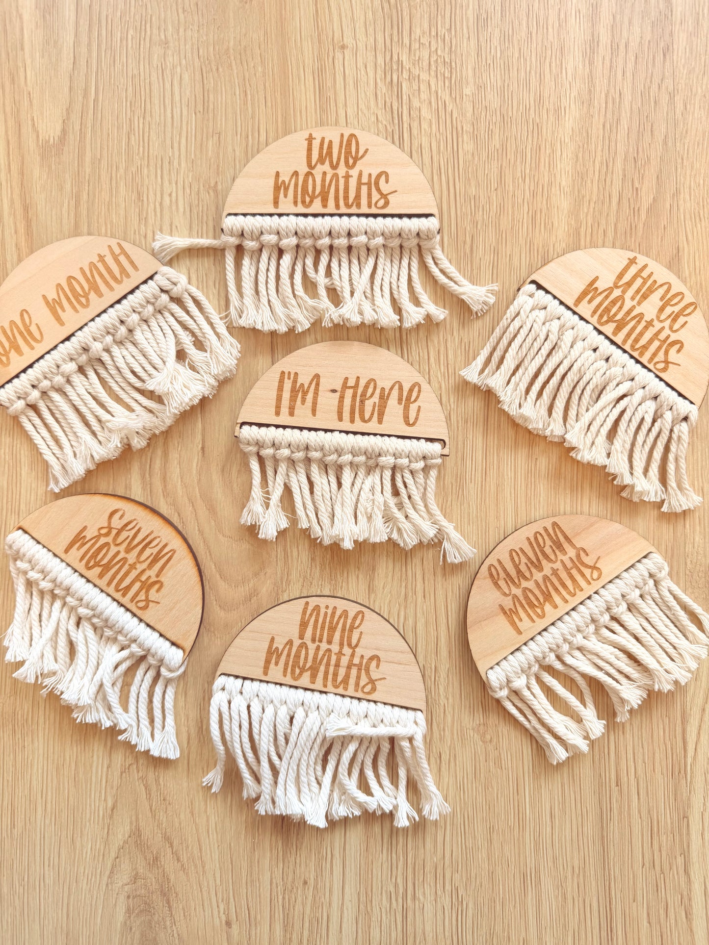 Monthly Markers: I'm here! - 12 months