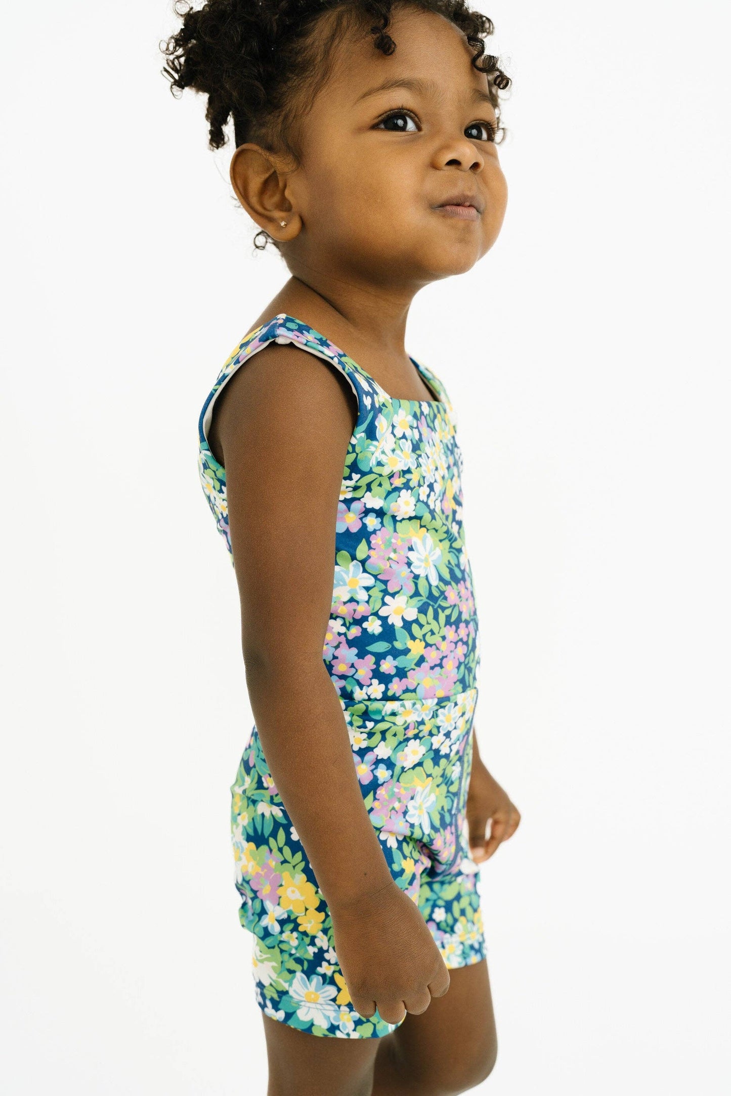 Breezy Floral Athletic Romper