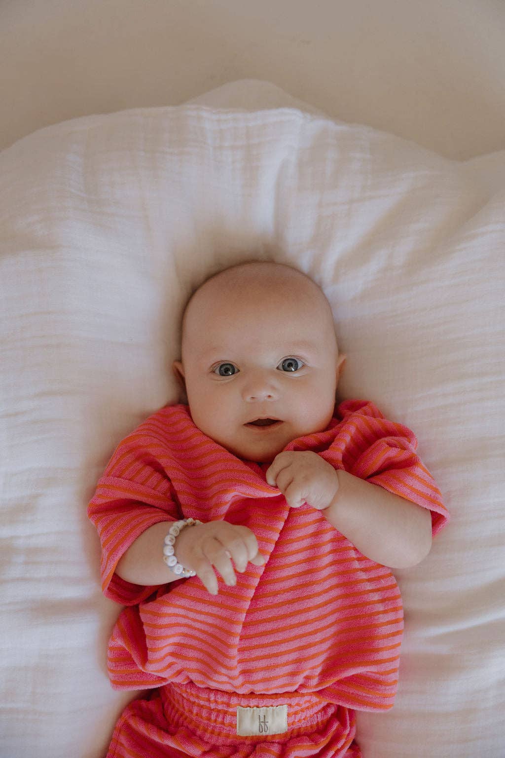 Child Terry Short Set | Strawberry