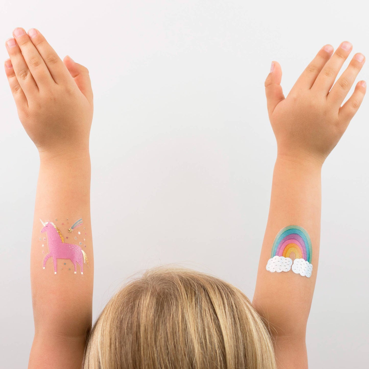 Unicorns + Rainbows Temporary Tattoos - 2 Pk.