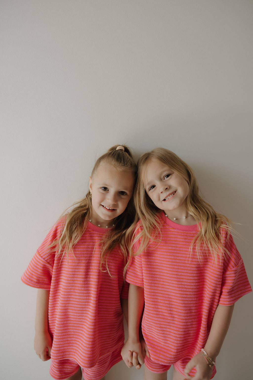 Child Terry Short Set | Strawberry
