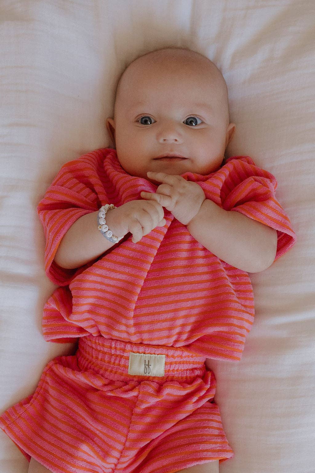 Child Terry Short Set | Strawberry