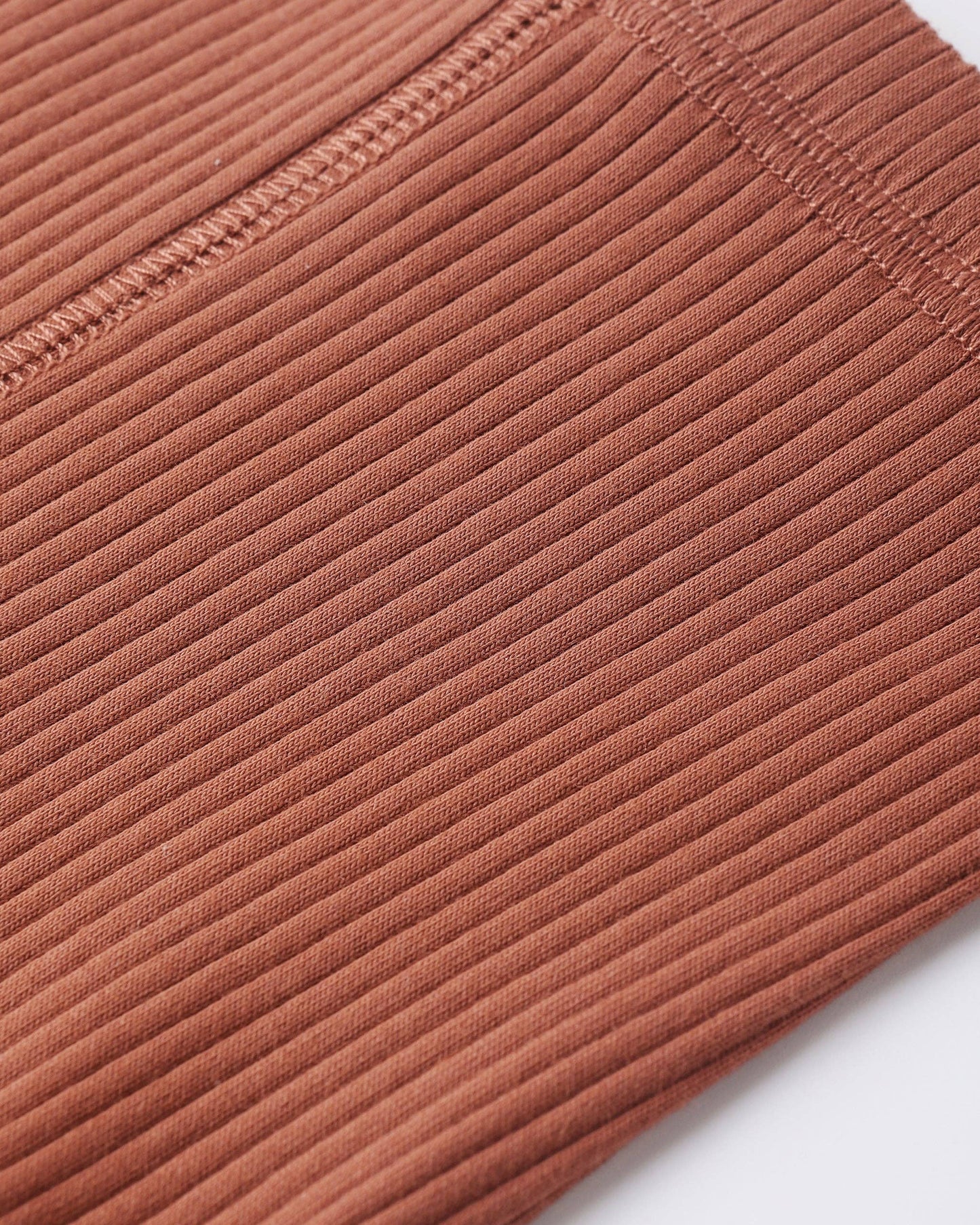 Ribbed Legging || Red