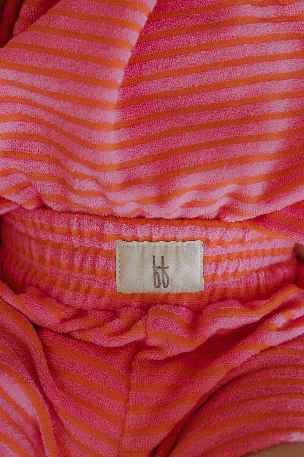 Child Terry Short Set | Strawberry
