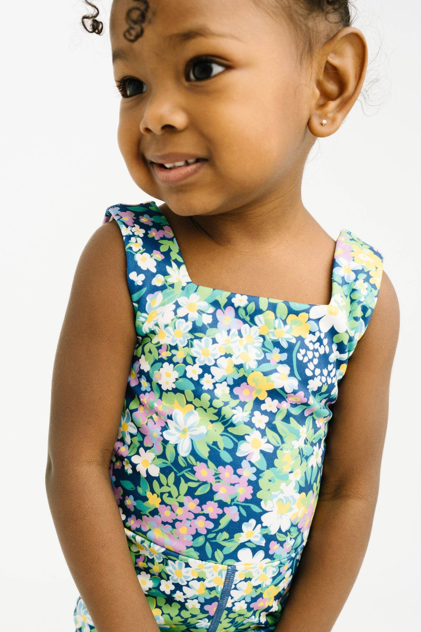 Breezy Floral Athletic Romper