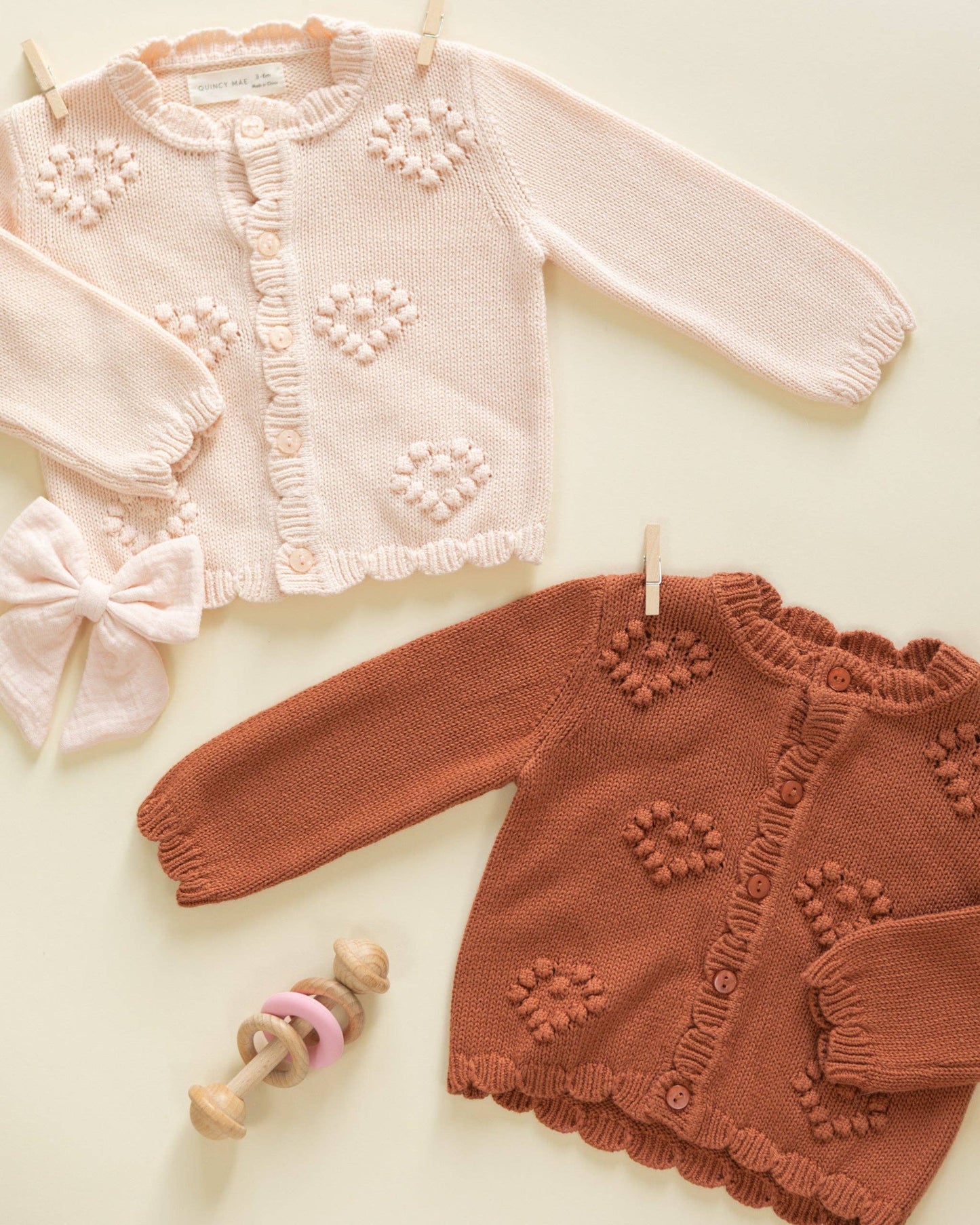 Knit Cardigan || Petal
