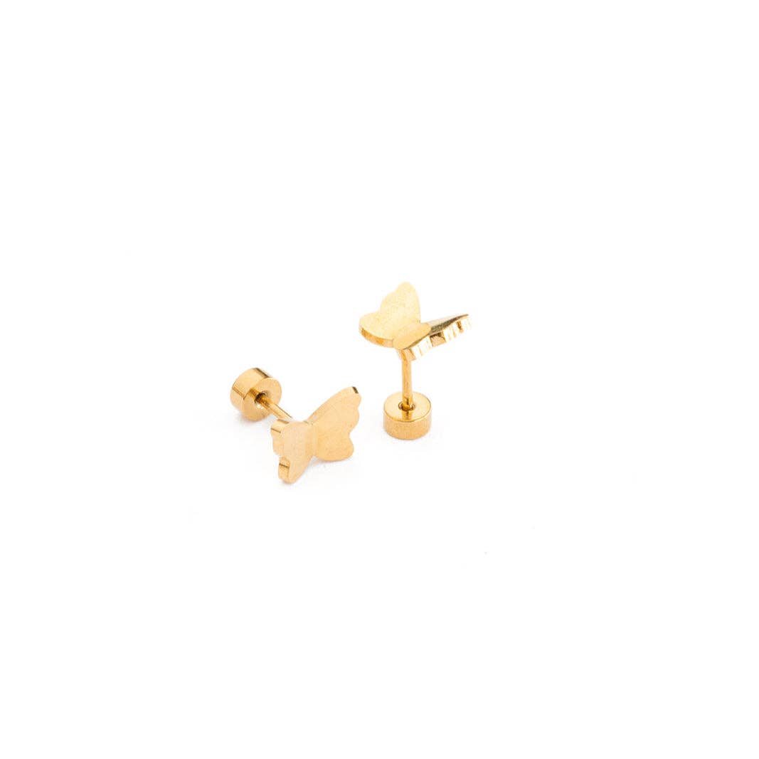Butterfly Stud Earrings
