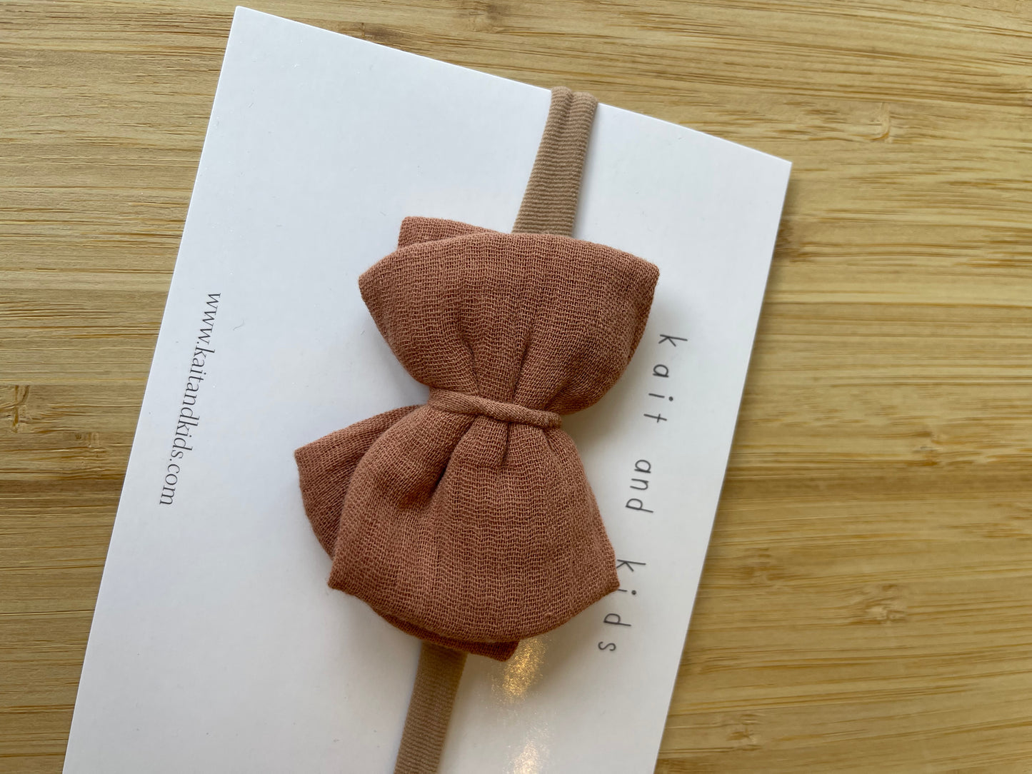 Kait and Kids Bows- CLAY