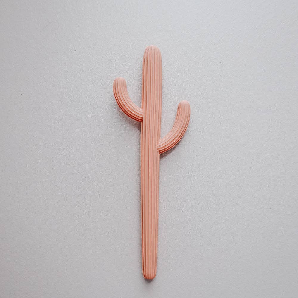 Terracotta Cactus Teether