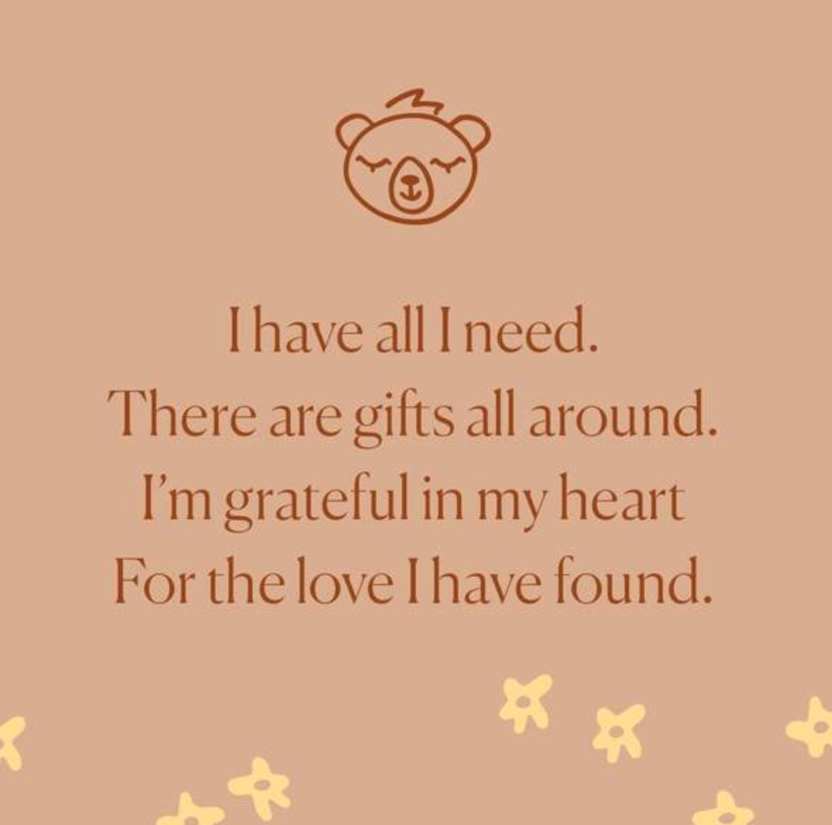 Honey Bear Kin + Lesson Book - Gratitude