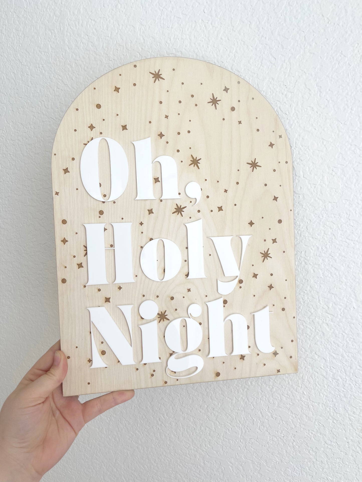 Oh, Holy Night Sign