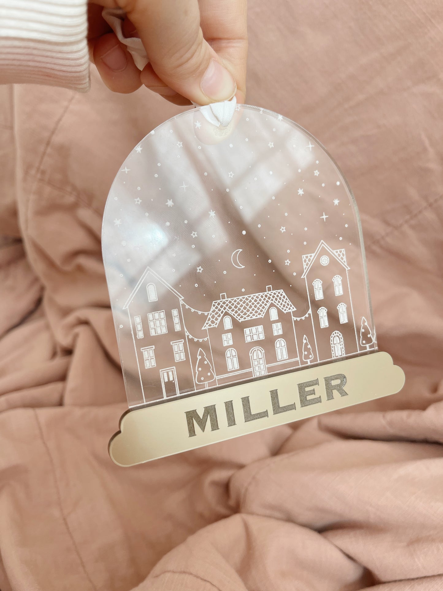 Snow Globe Ornament X Sierra Miller