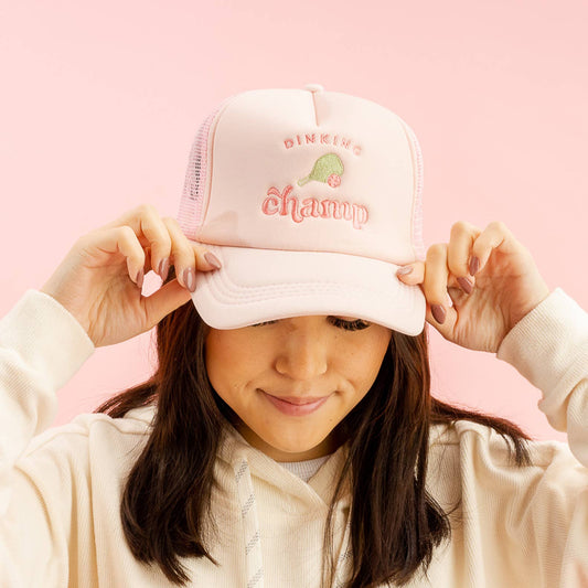 Women's Pickleball Trucker Hat - Dinking Champ