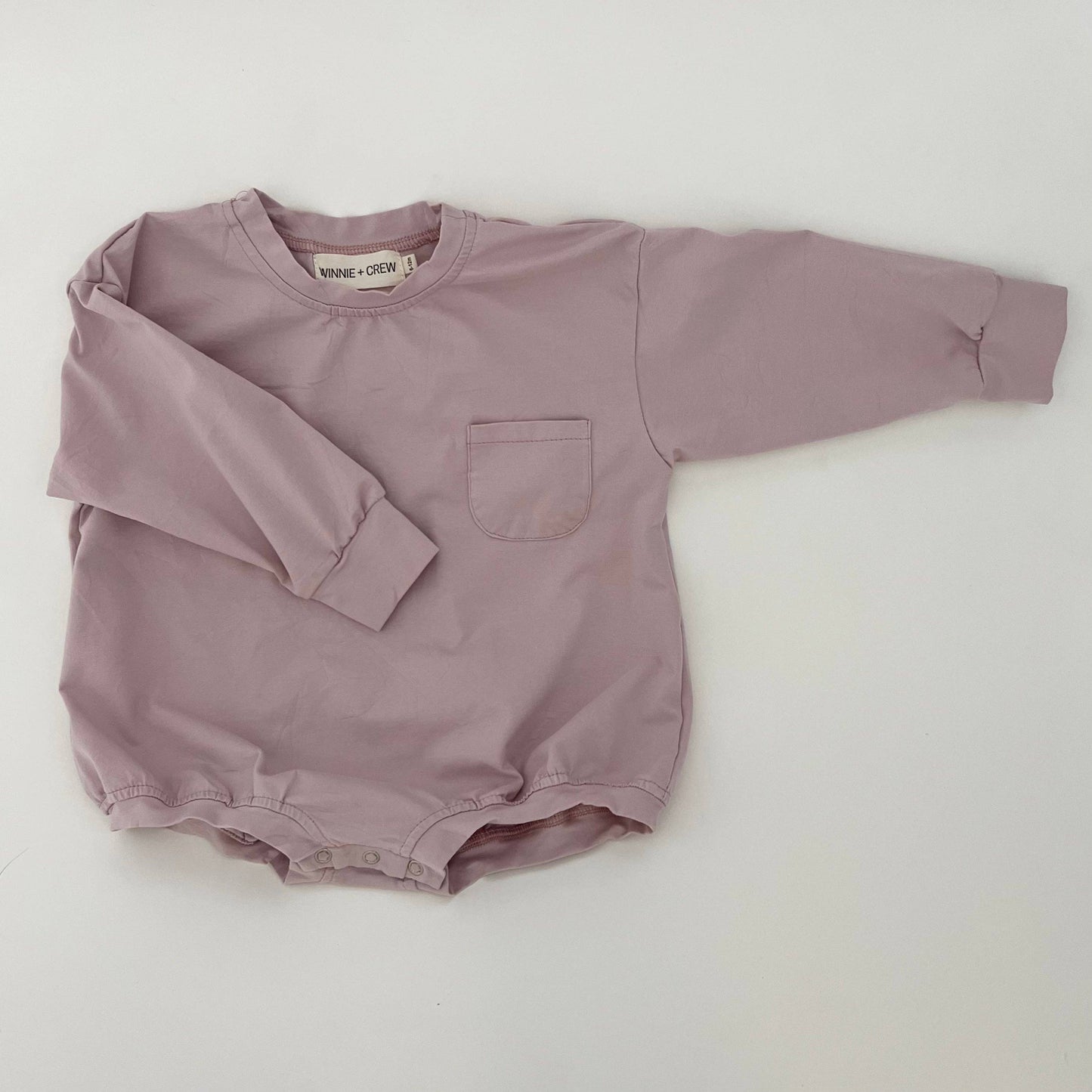 Harley Pocket Romper in Pink