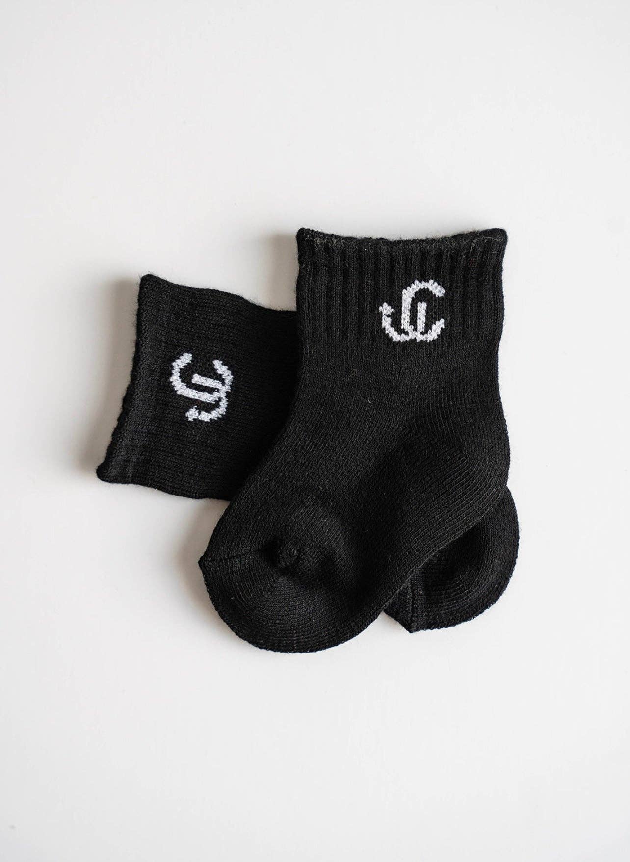 Bamboo JC Socks - Jett Black (1 set)