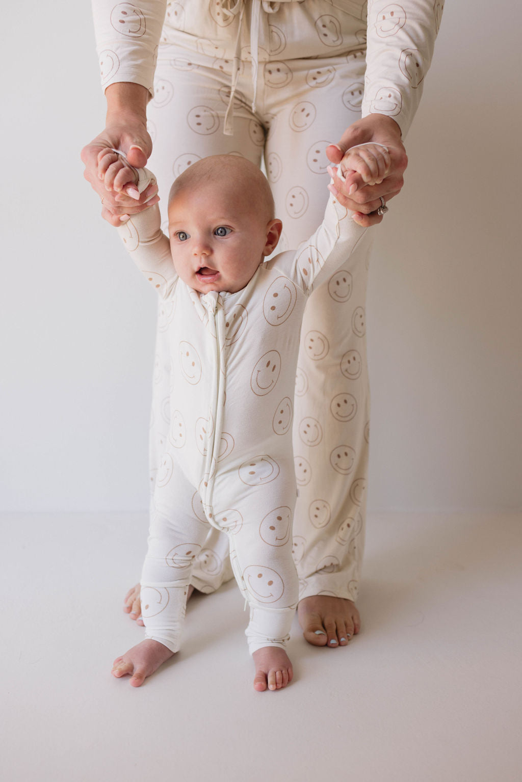 Bamboo Zip Pajamas  | Just Smile