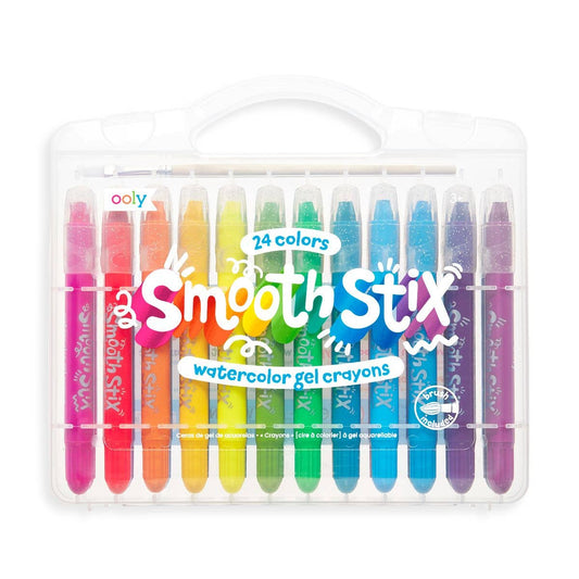 Smooth Stix: Watercolor Gel Crayons (25 PC Set)
