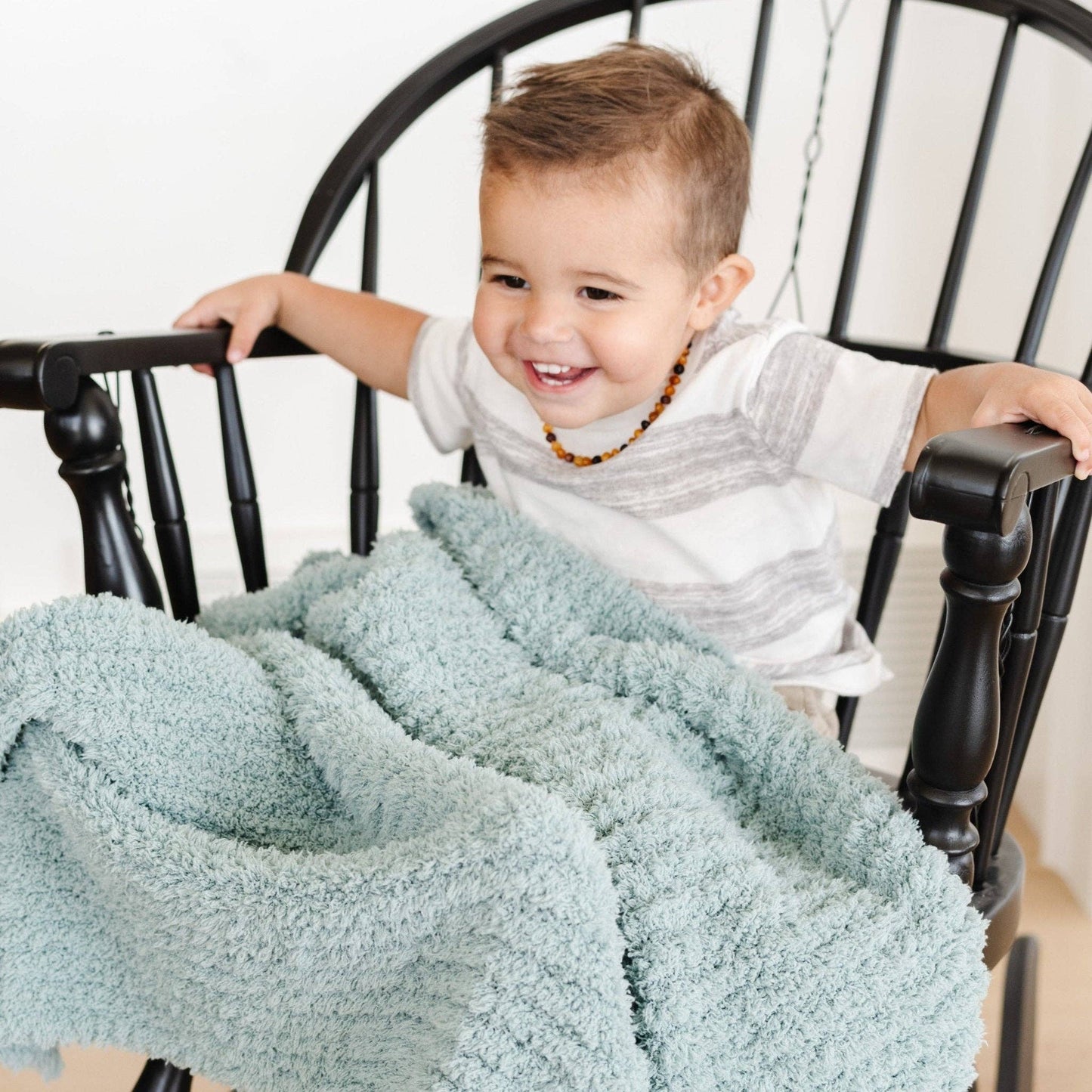 RIBBED BAMBONI® RECEIVING BLANKETS