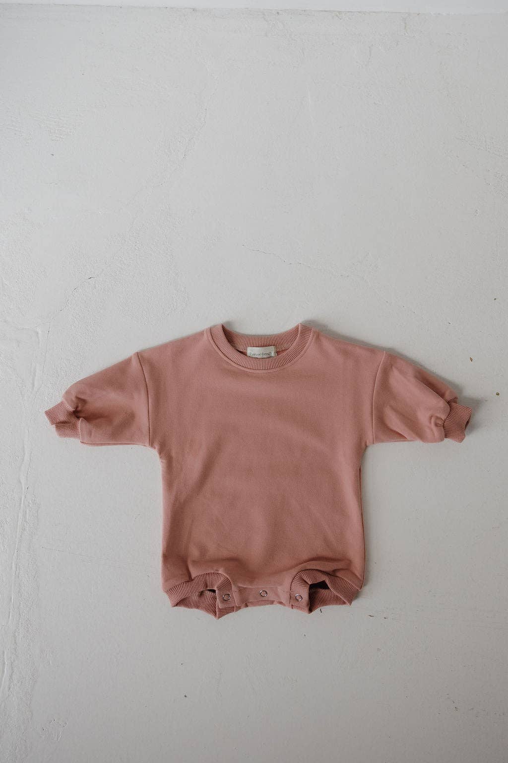 Sweatshirt Romper | Rose