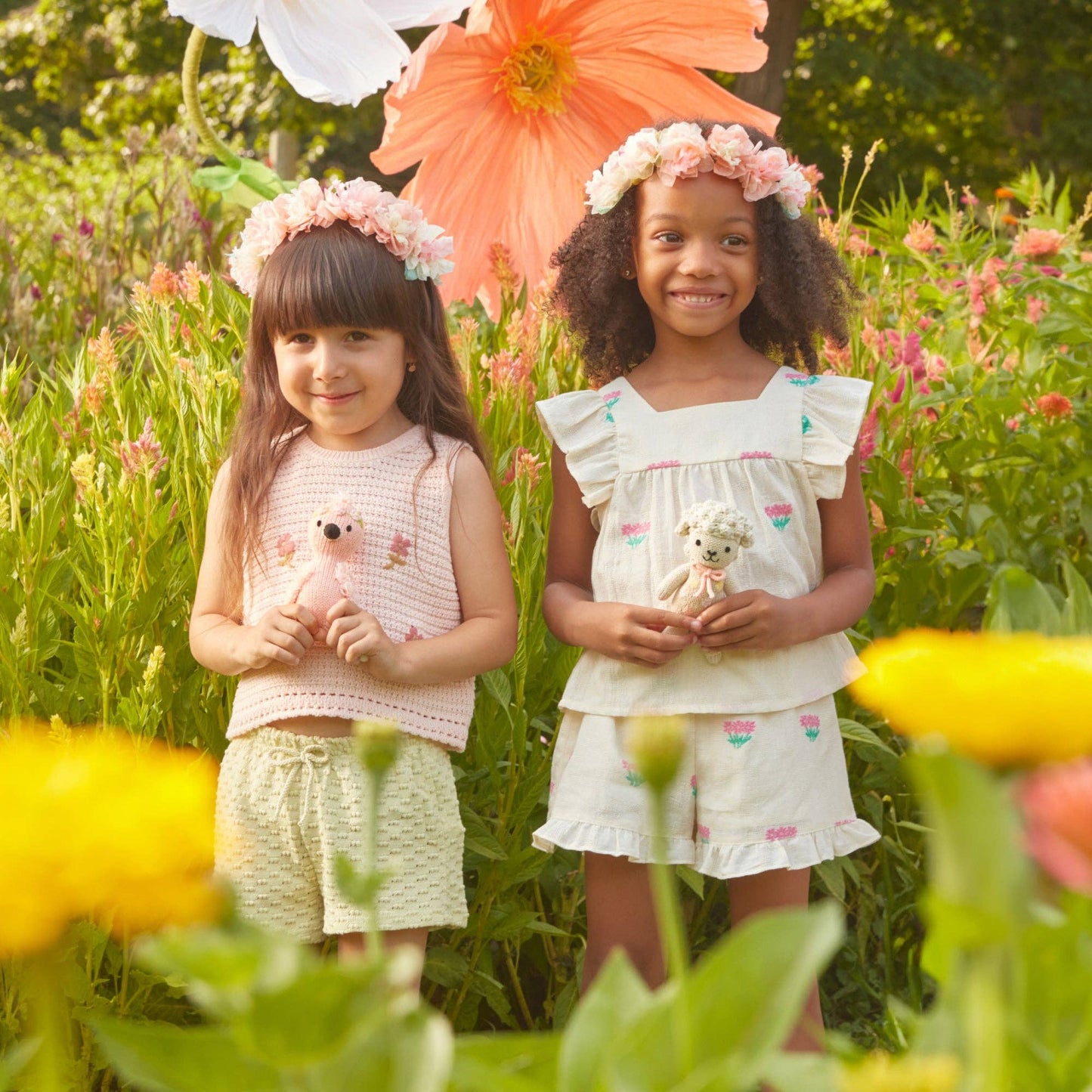 Tiny Lucy the Lamb (pastel)