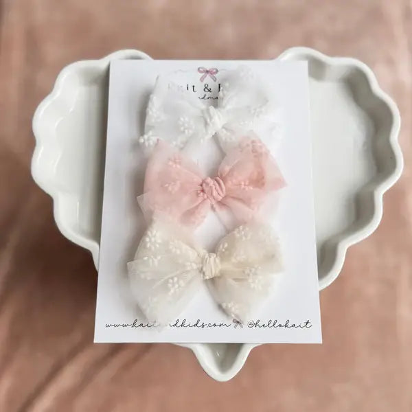 Flocking floral / *set*