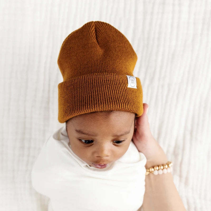 Lou Lou Beanie- Camel Brown