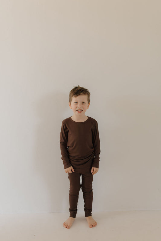 Bamboo Two Piece Lounge Set | Coffee Bean