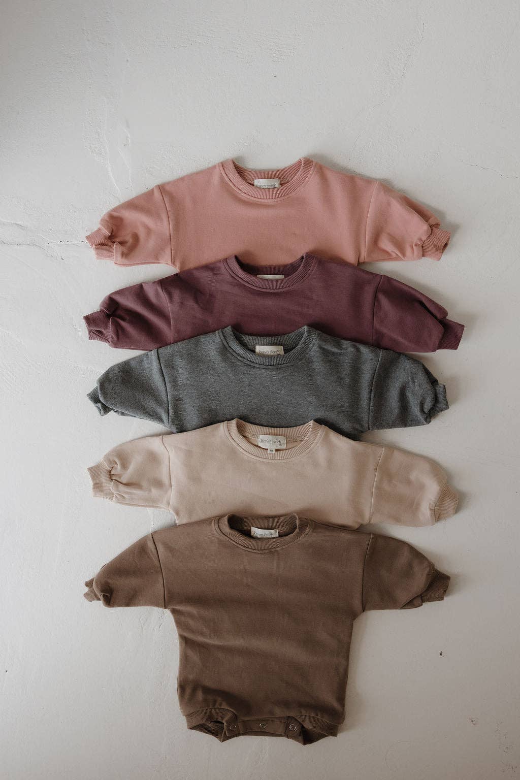 Sweatshirt Romper | Rose