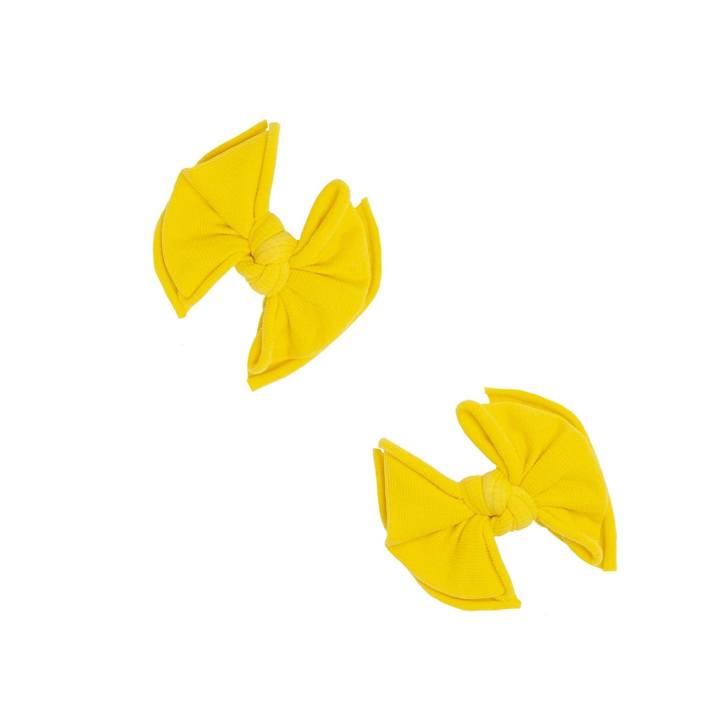 2PK BABY FAB CLIPS: canary