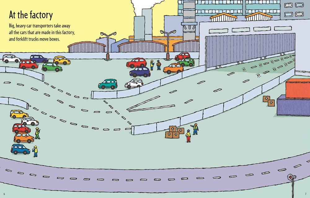 First Sticker Book : Trucks