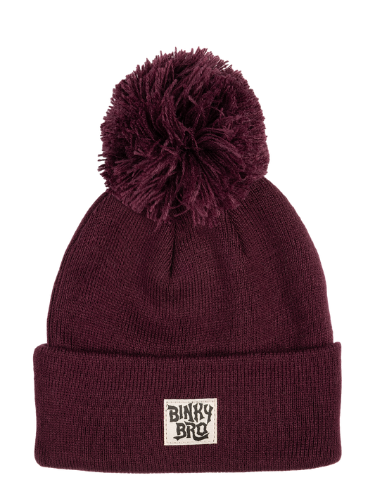 Kids Beanie PowPow Maroon