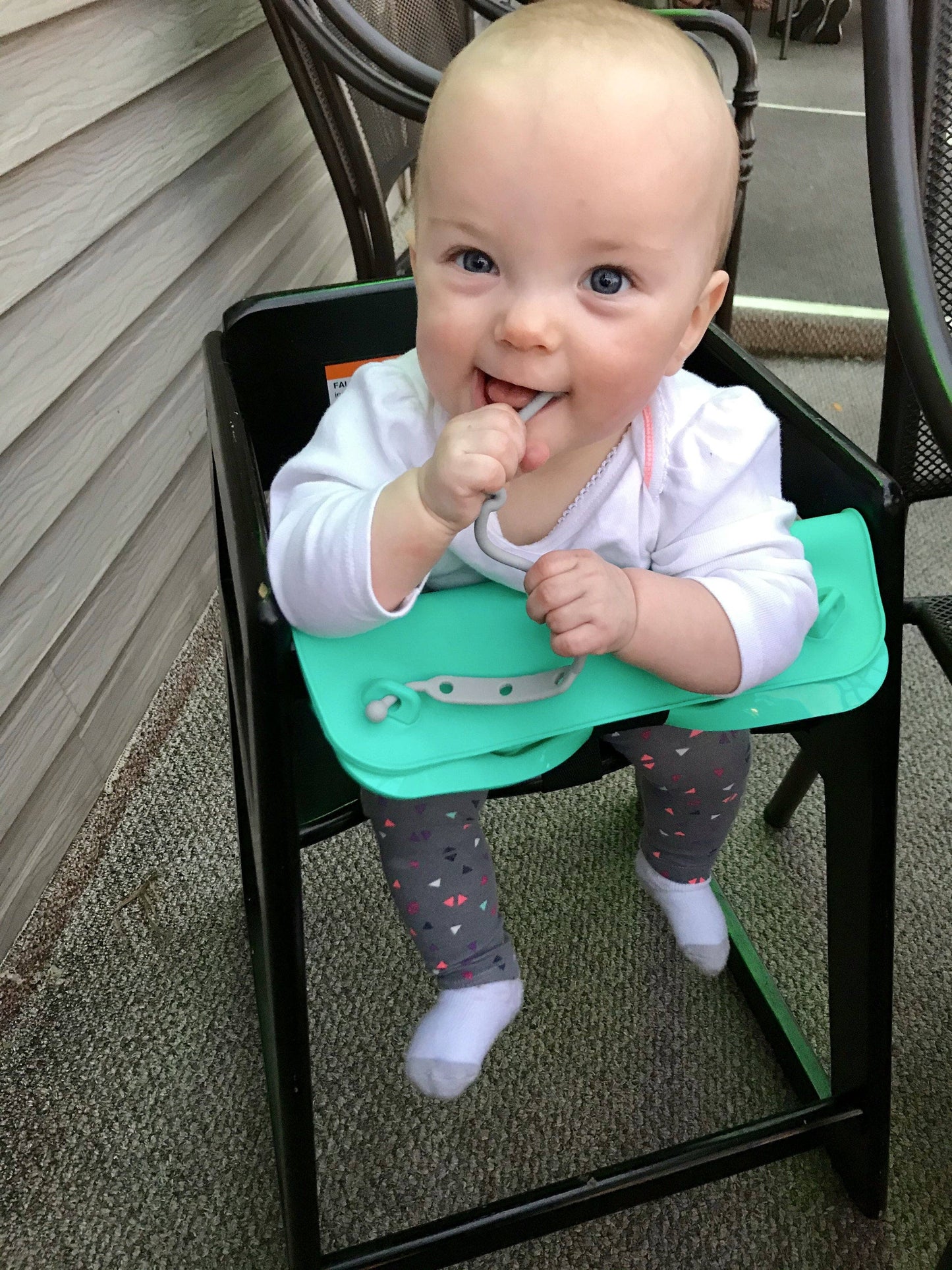 Busy Baby Silicone Placemat - 4 tether version