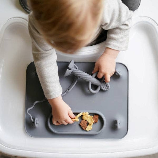 Busy Baby Silicone Placemat - 4 tether version