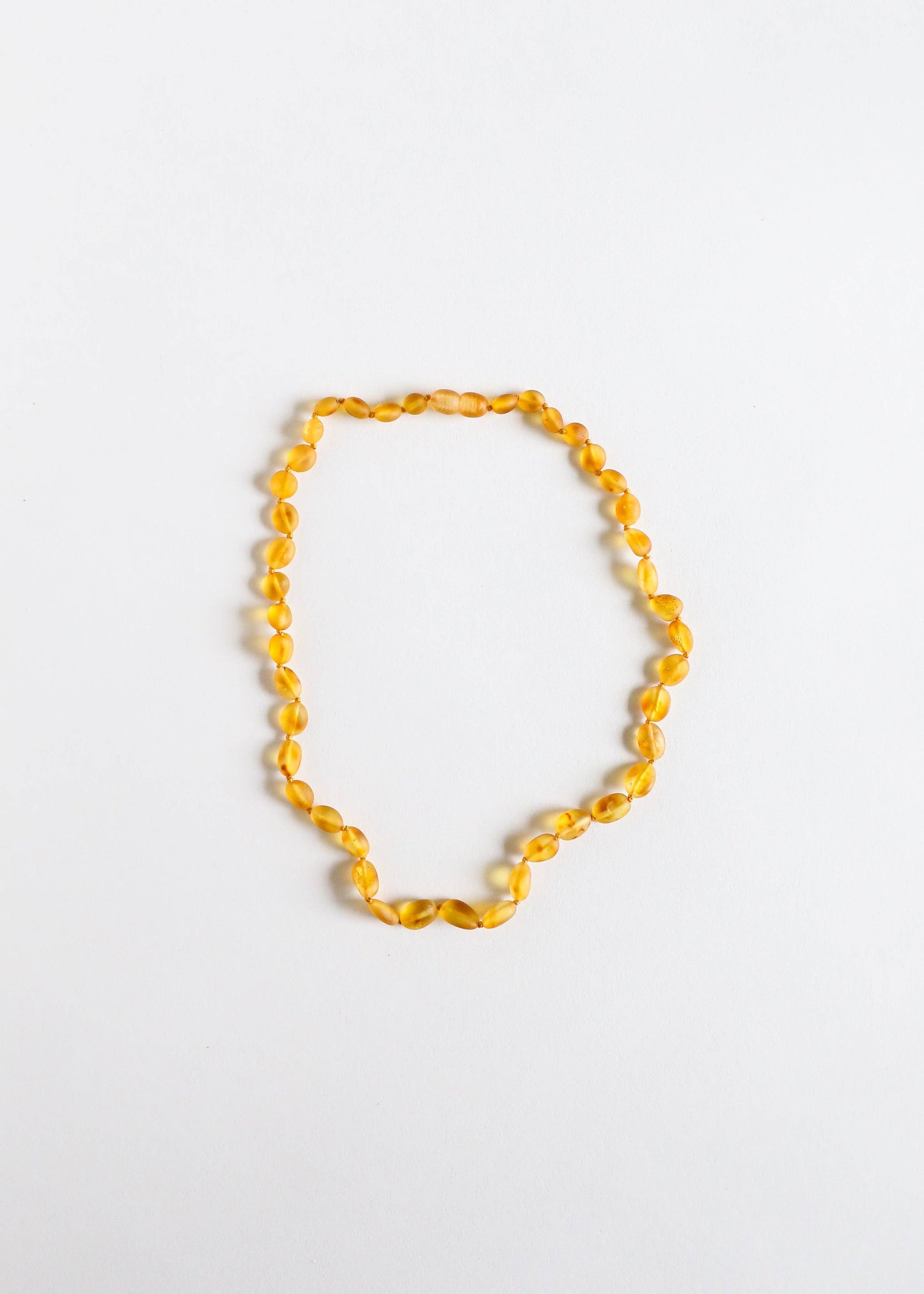 Raw Honey Amber || Classic Necklace